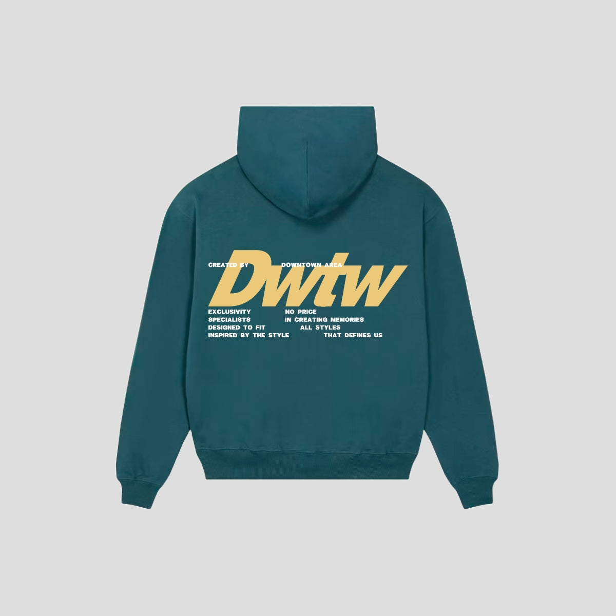 GREEN "DWTW" HOODIE