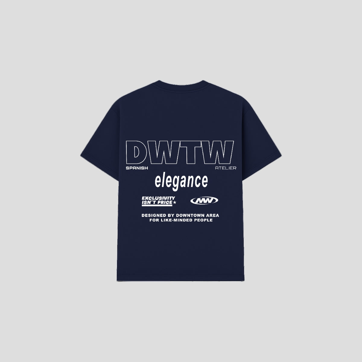 BLUE "ELEGANCE" T-SHIRT