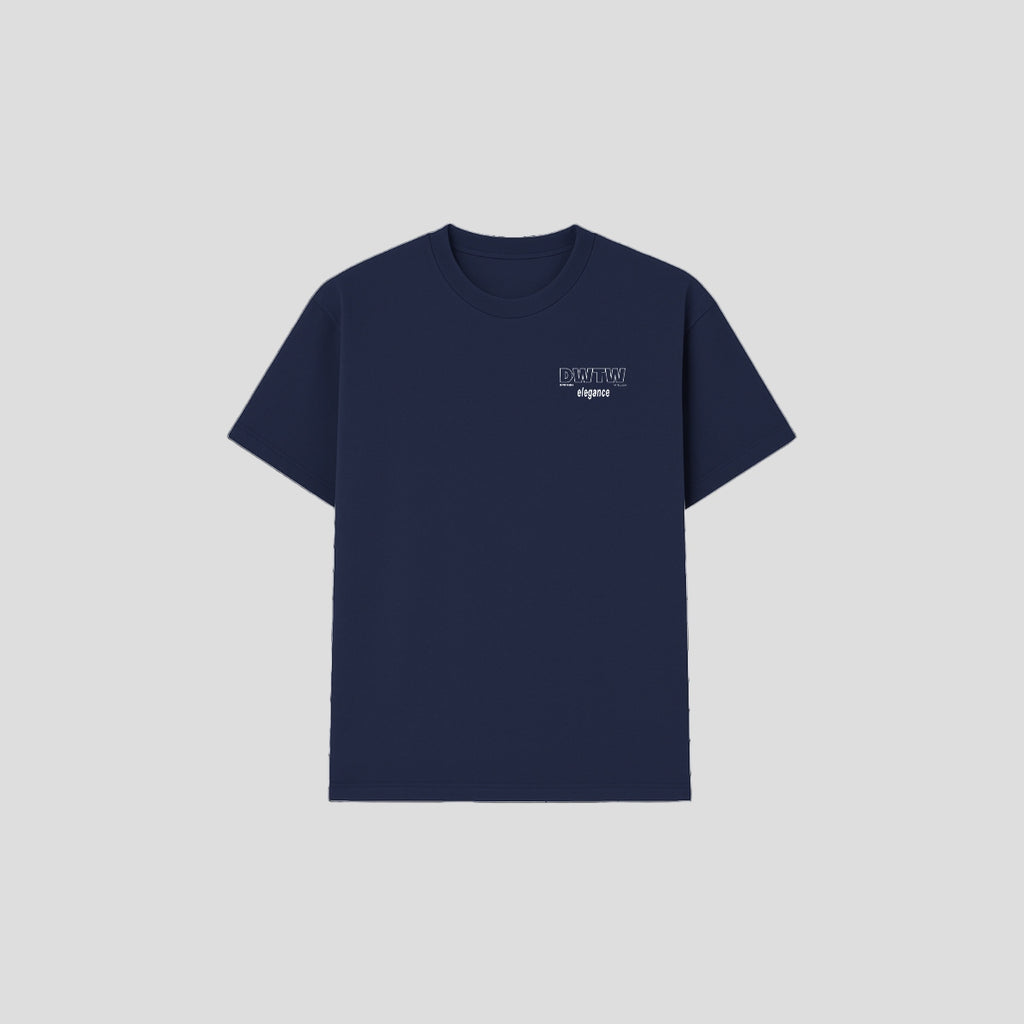 BLUE "ELEGANCE" T-SHIRT