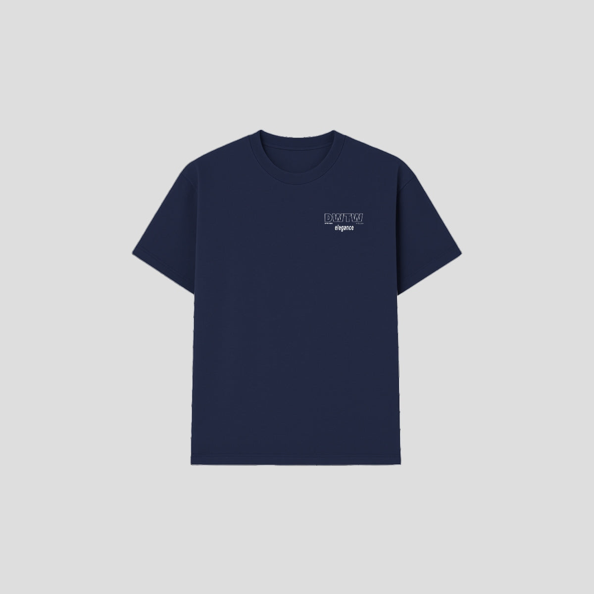 BLUE "ELEGANCE" T-SHIRT
