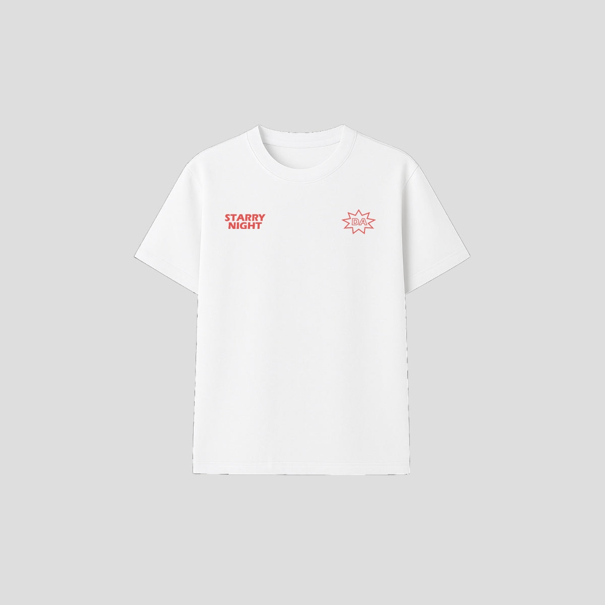 WHITE "STARRY NIGHT" T-SHIRT