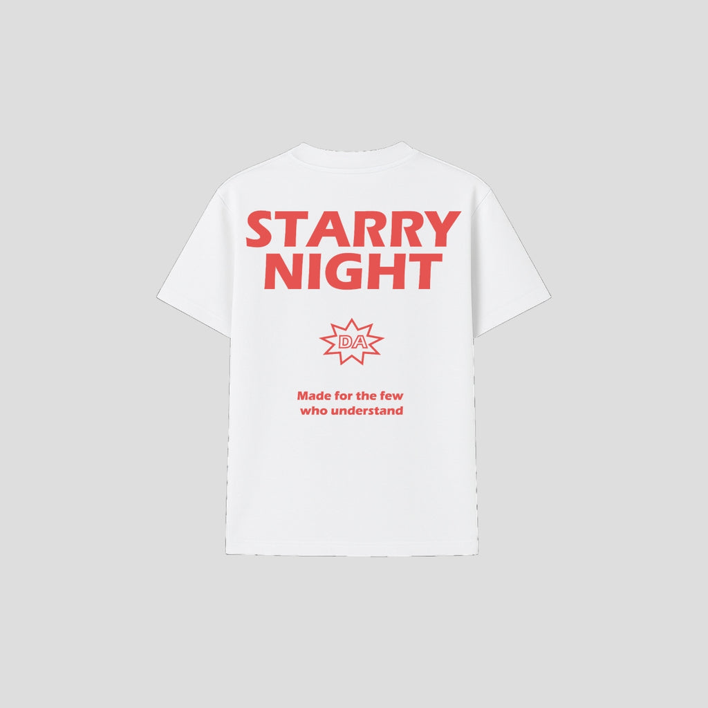 WHITE "STARRY NIGHT" T-SHIRT
