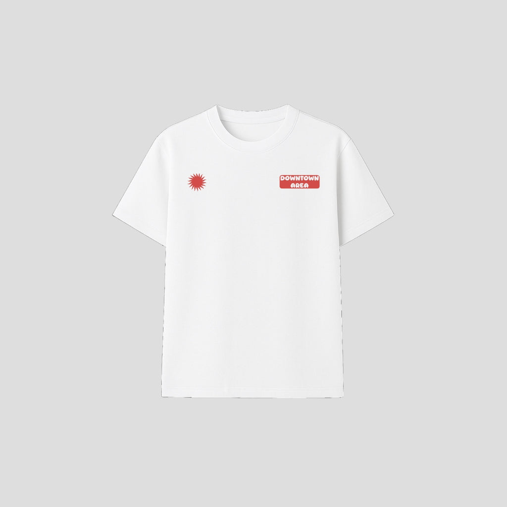 WHITE "AN ETERNAL SUMMER" T-SHIRT