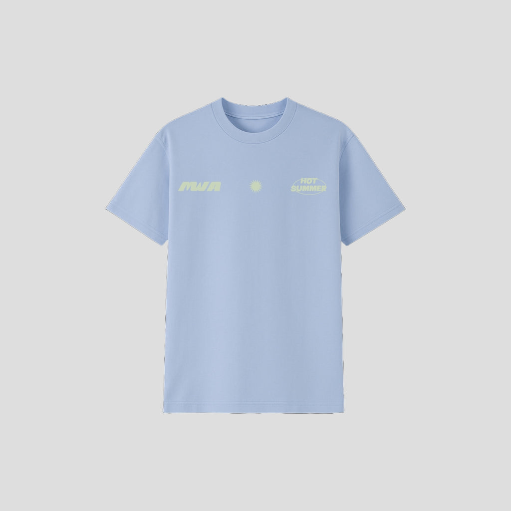BLUE "HOT SUMMER" T-SHIRT