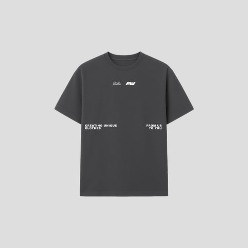GREY "EXCLUSIVITY" T-SHIRT