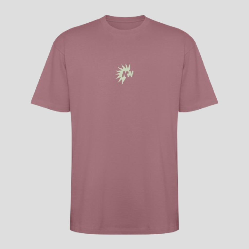 RED "SUMMER ENDS" T-SHIRT