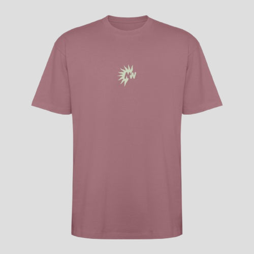 RED "SUMMER ENDS" T-SHIRT