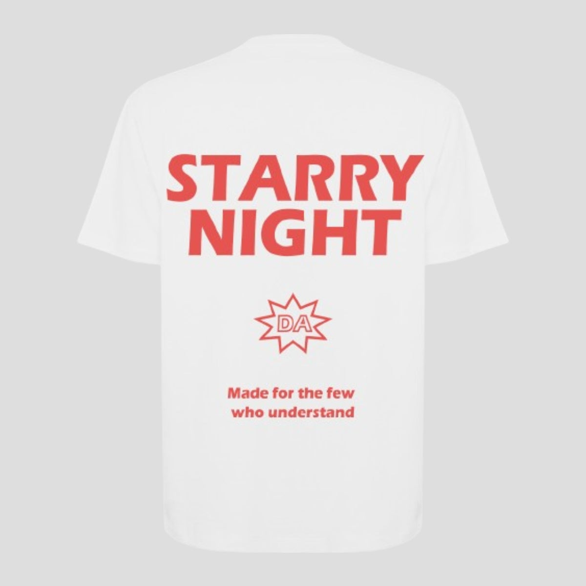 WHITE "STARRY NIGHT" T-SHIRT