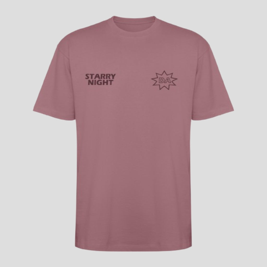 RED "STARRY NIGHT" T-SHIRT