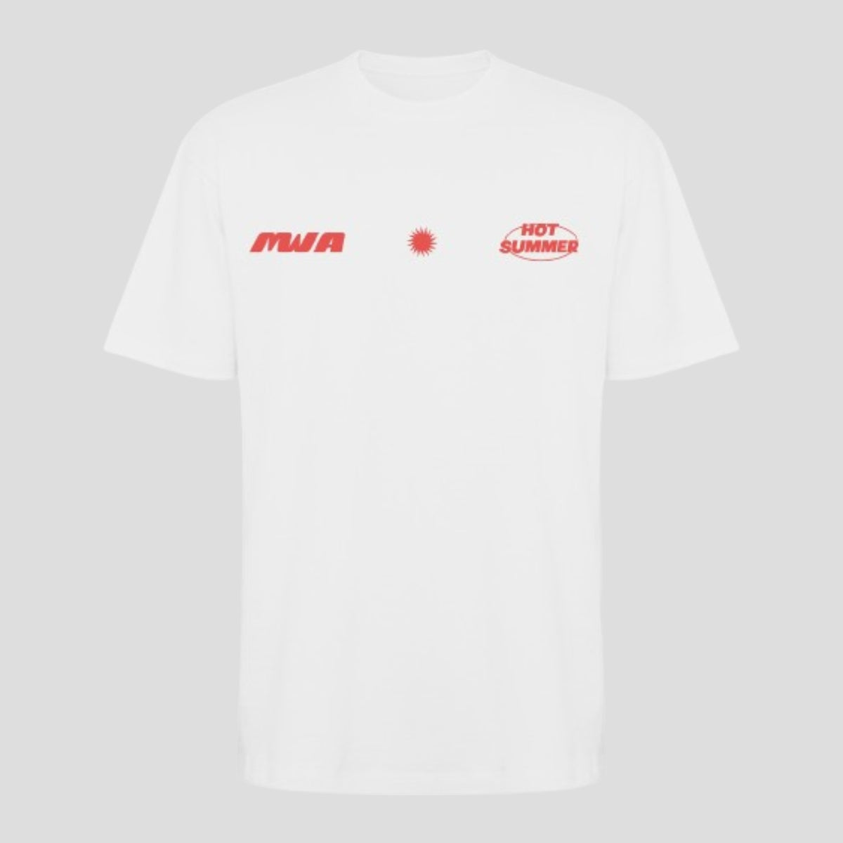WHITE "HOT SUMMER" T-SHIRT