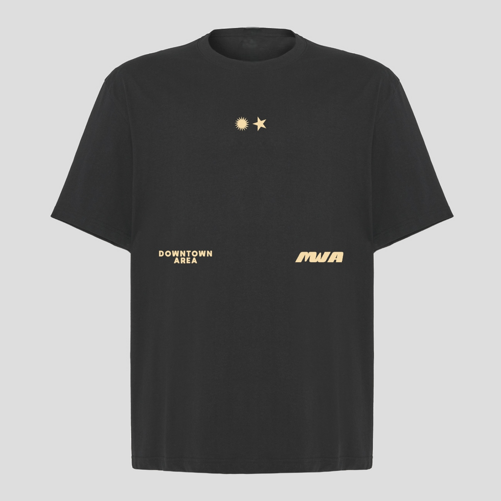 GREY "BEACH AND PARTY" T-SHIRT