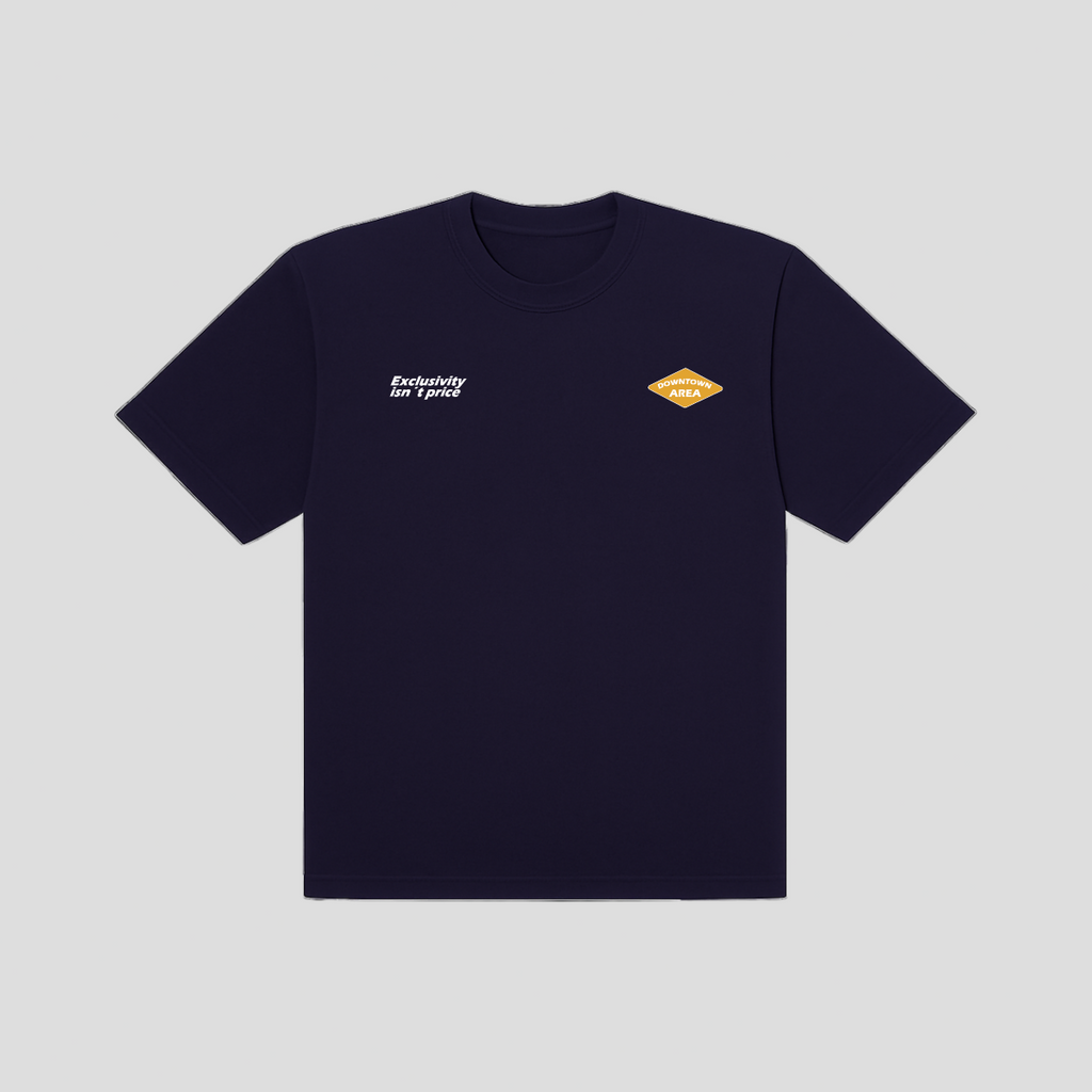 BLUE "DOWNTOWN AREA" T-SHIRT