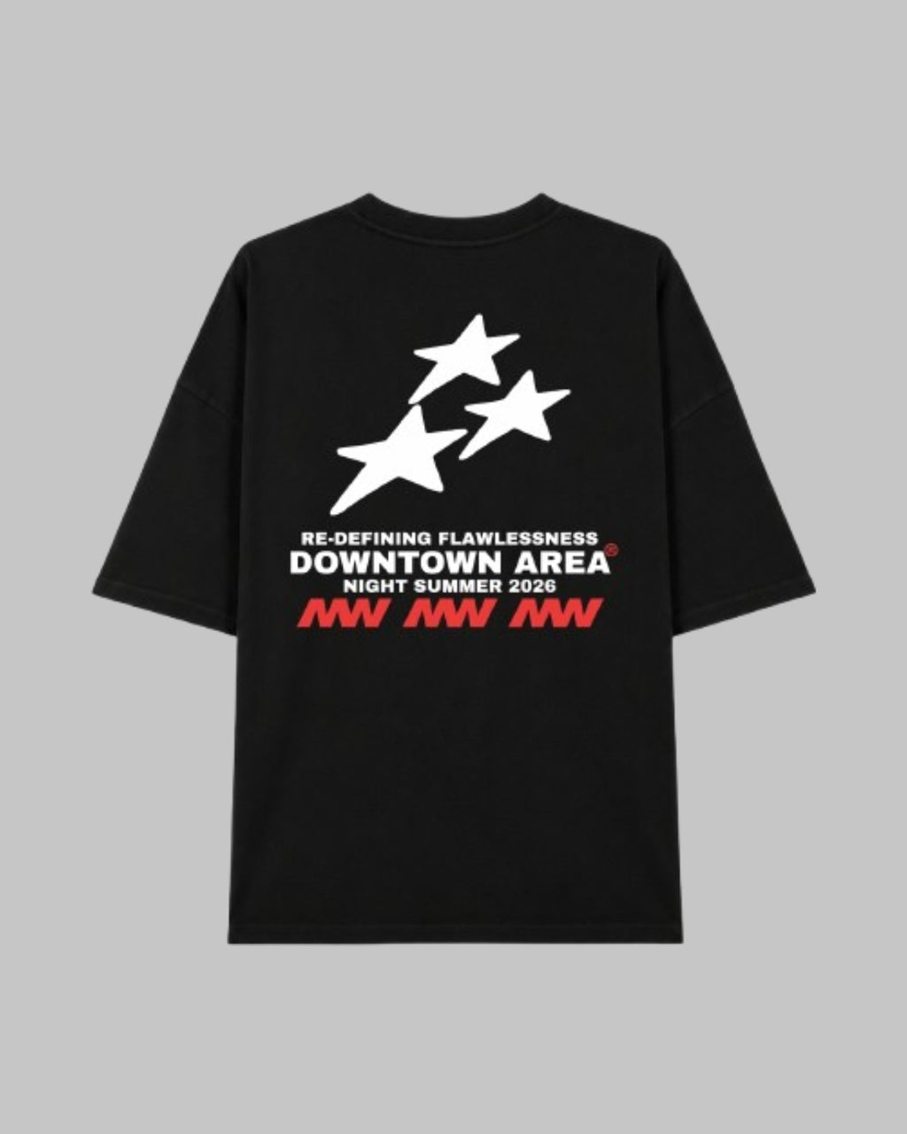BLACK "STARRY NIGHT 2.0" T-SHIRT