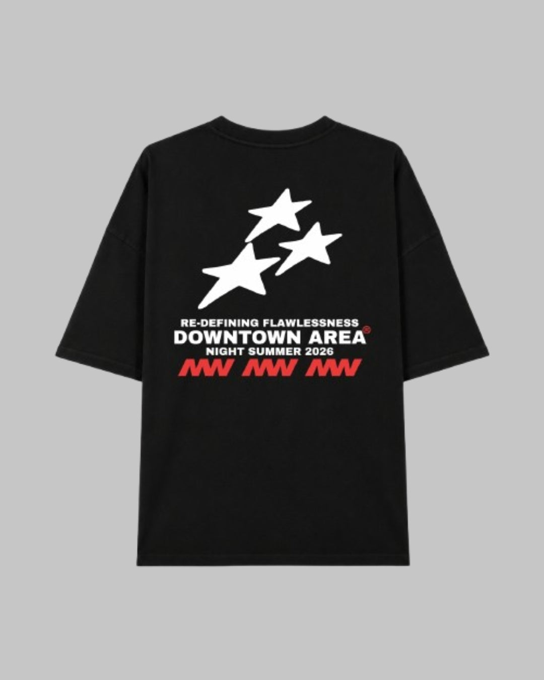 BLACK "STARRY NIGHT 2.0" T-SHIRT