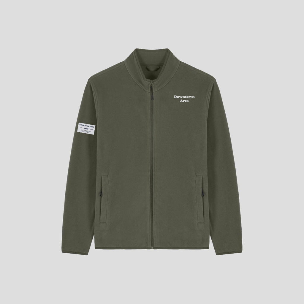 GREEN FLEECE JACKET