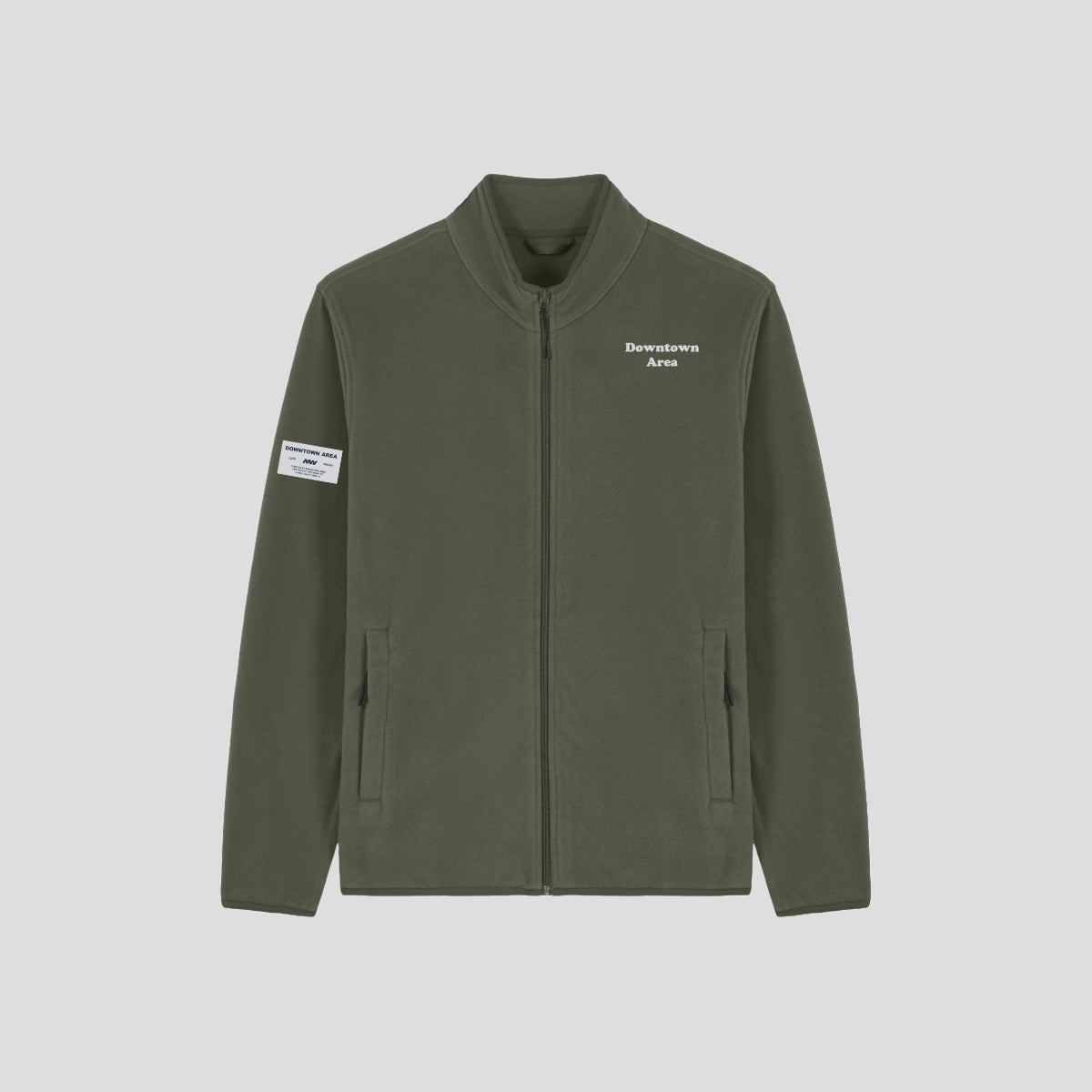 GREEN FLEECE JACKET