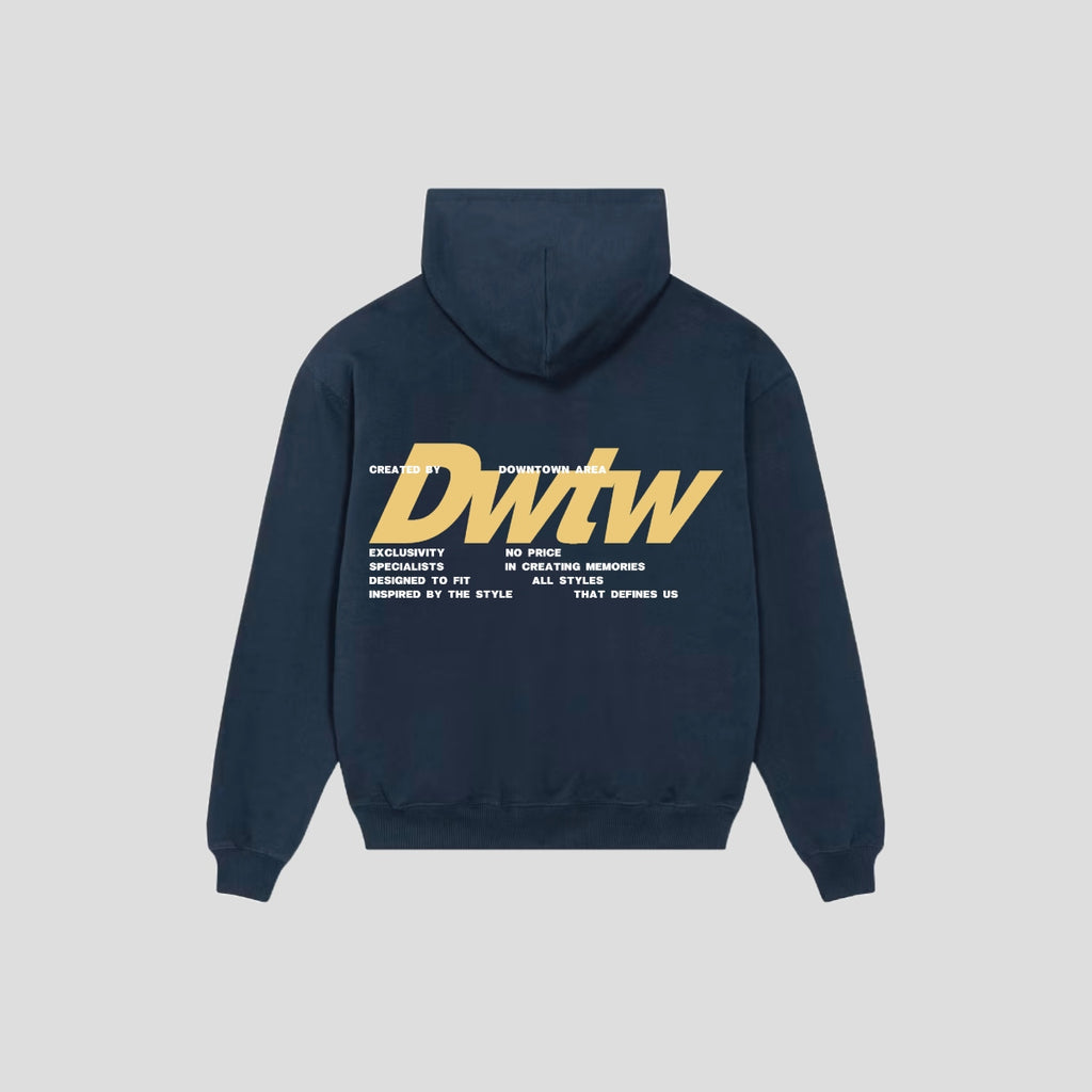 BLUE "DWTW" HOODIE