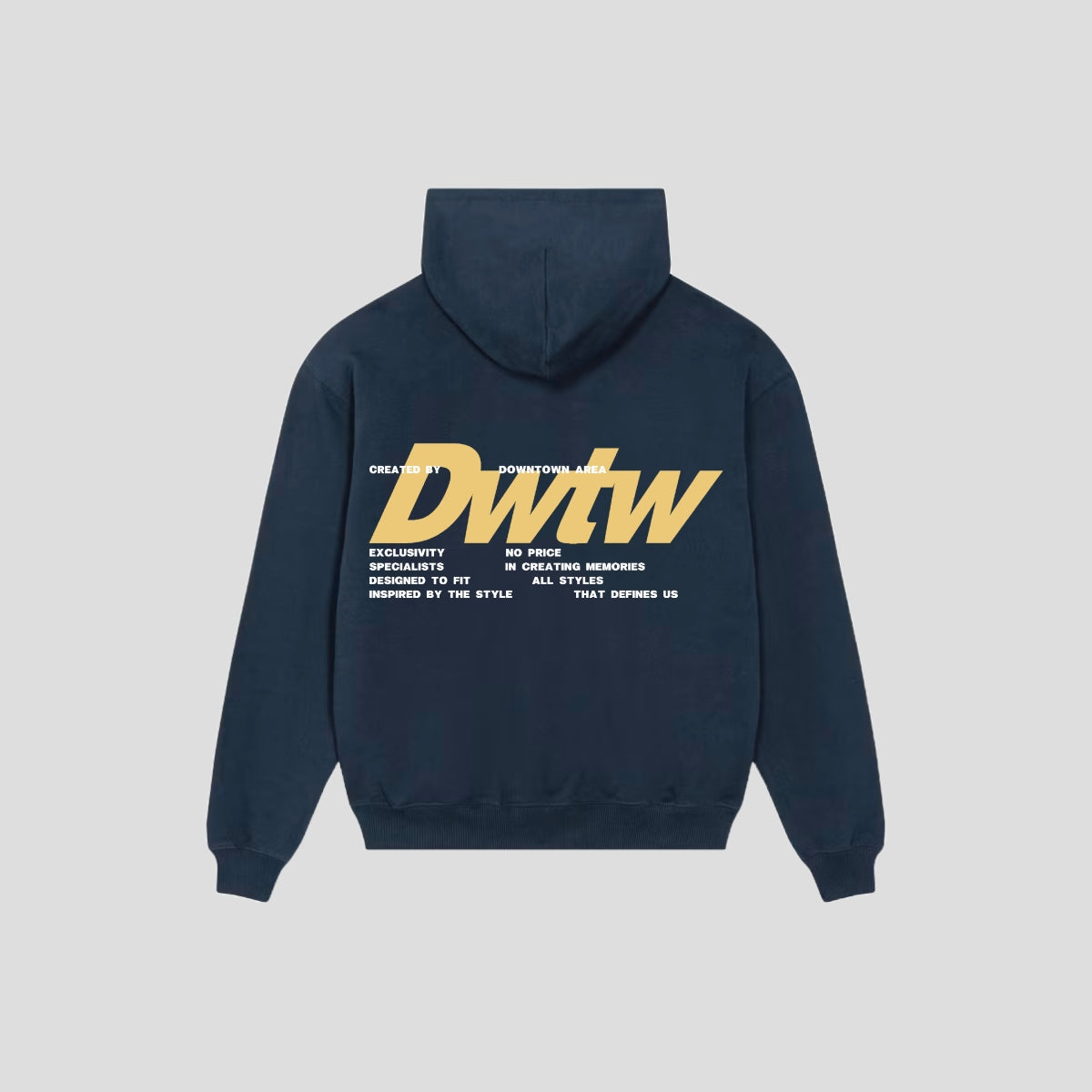 BLUE "DWTW" HOODIE