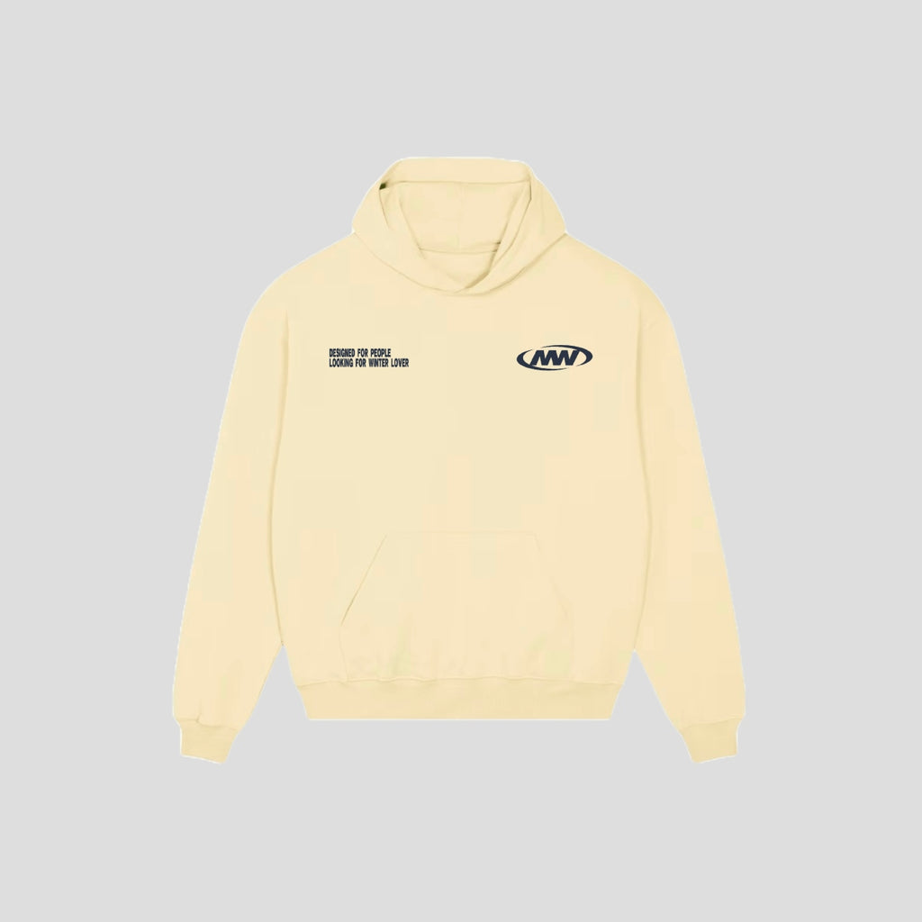 YELLOW "WINTERLOVERS" HOODIE