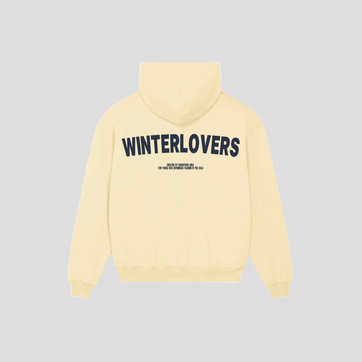 YELLOW "WINTERLOVERS" HOODIE