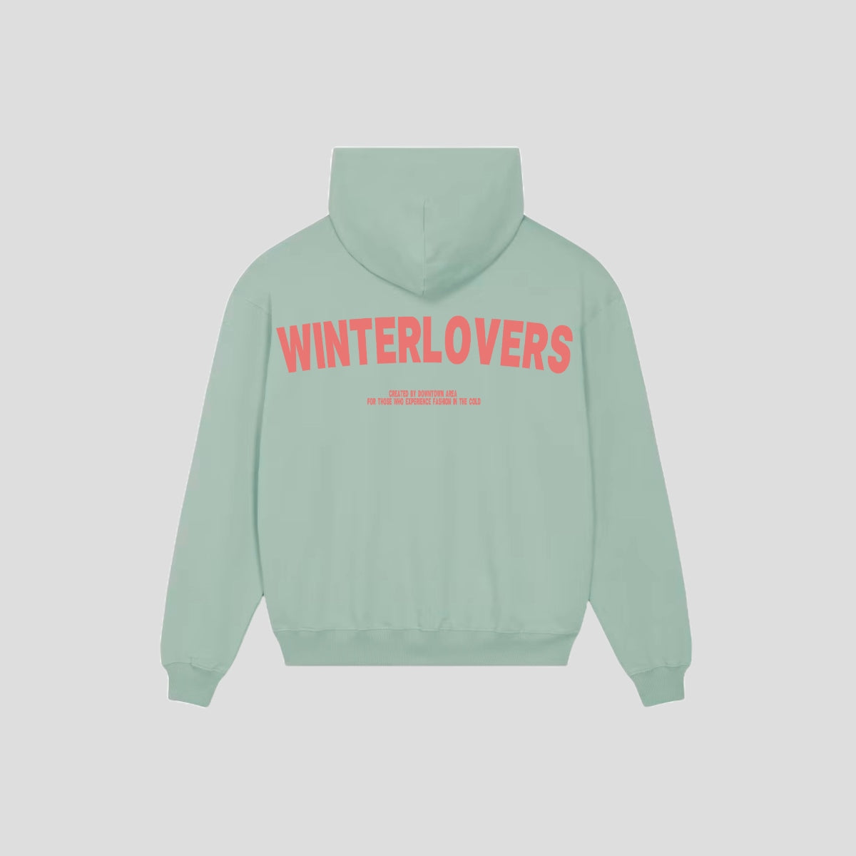 GREEN "WINTERLOVERS" HOODIE