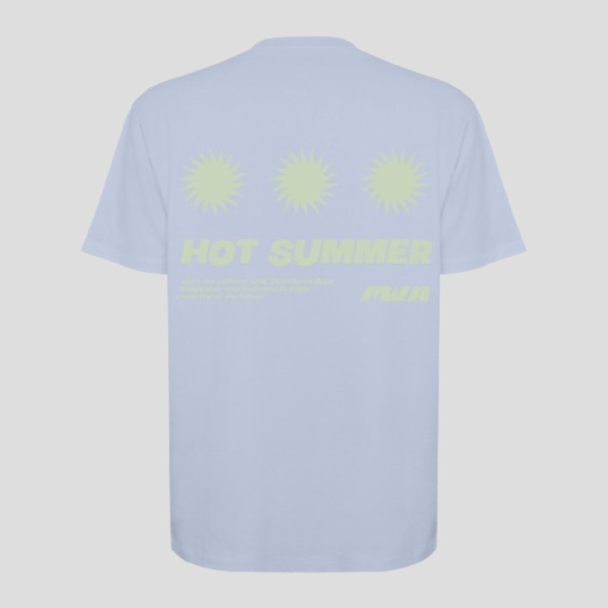 BLUE "HOT SUMMER" T-SHIRT