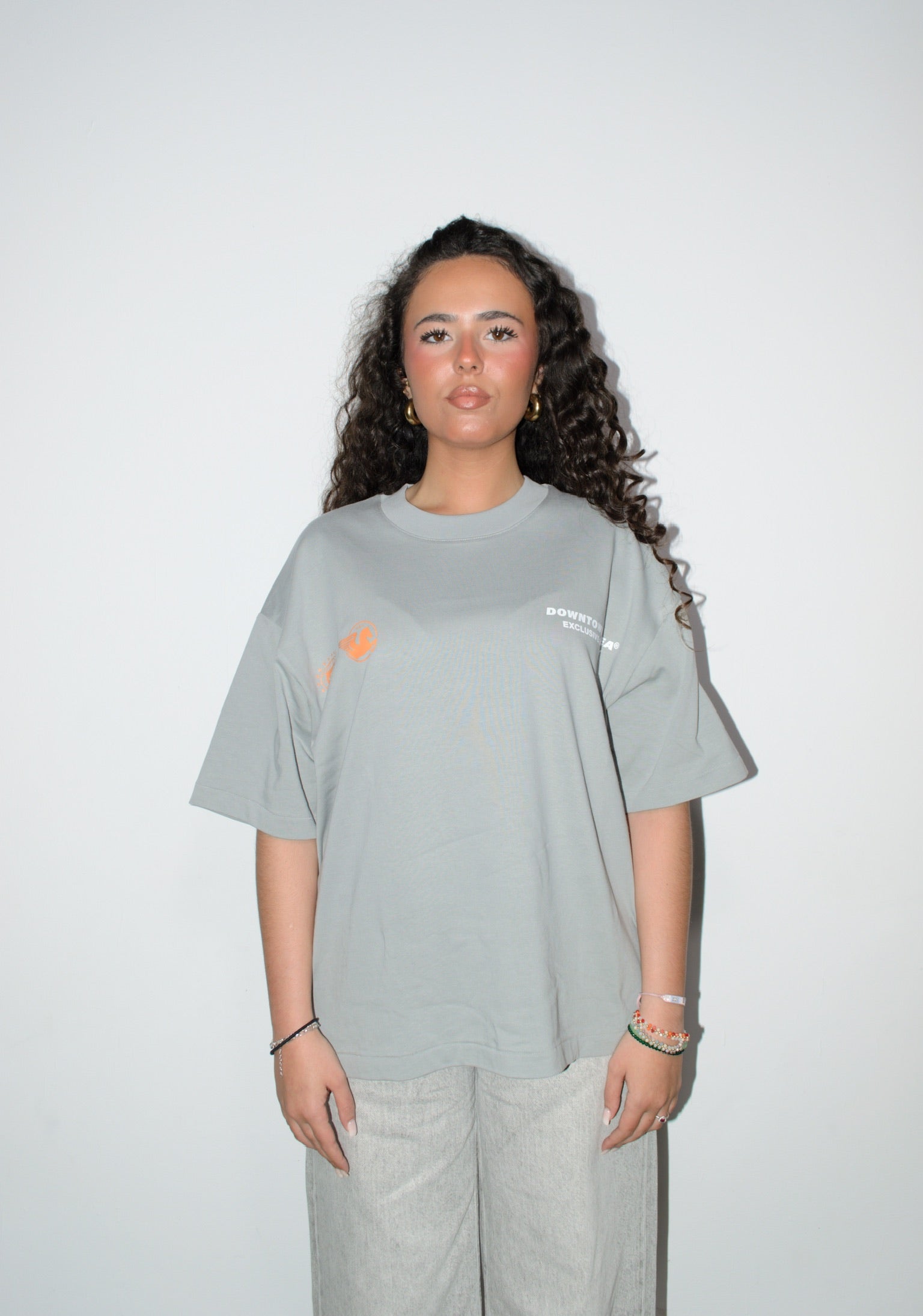 GREY "EXCLUSIVE SOCIETY 1.1" T-SHIRT