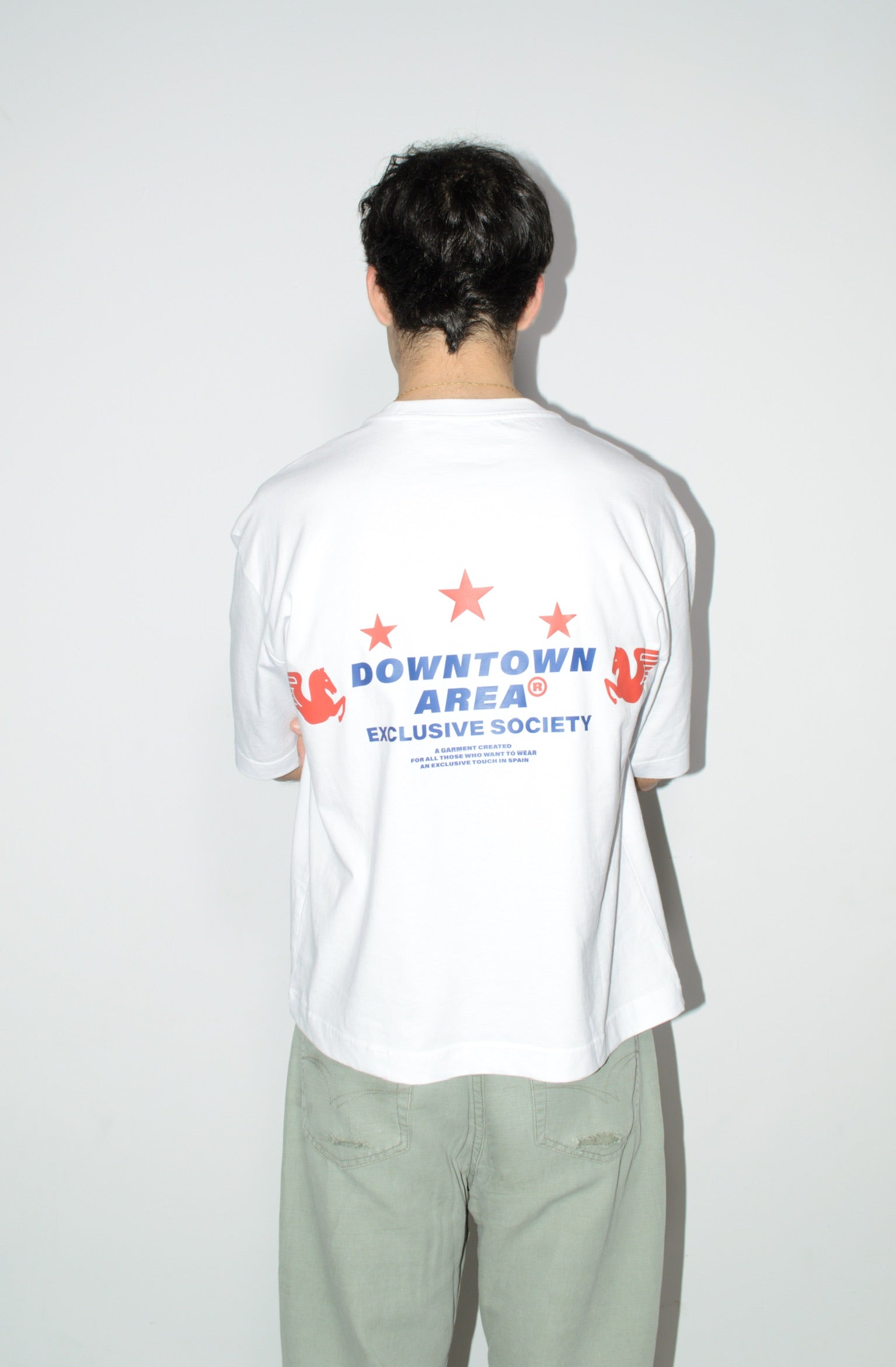 WHITE "EXCLUSIVE SOCIETY 2.1" T-SHIRT