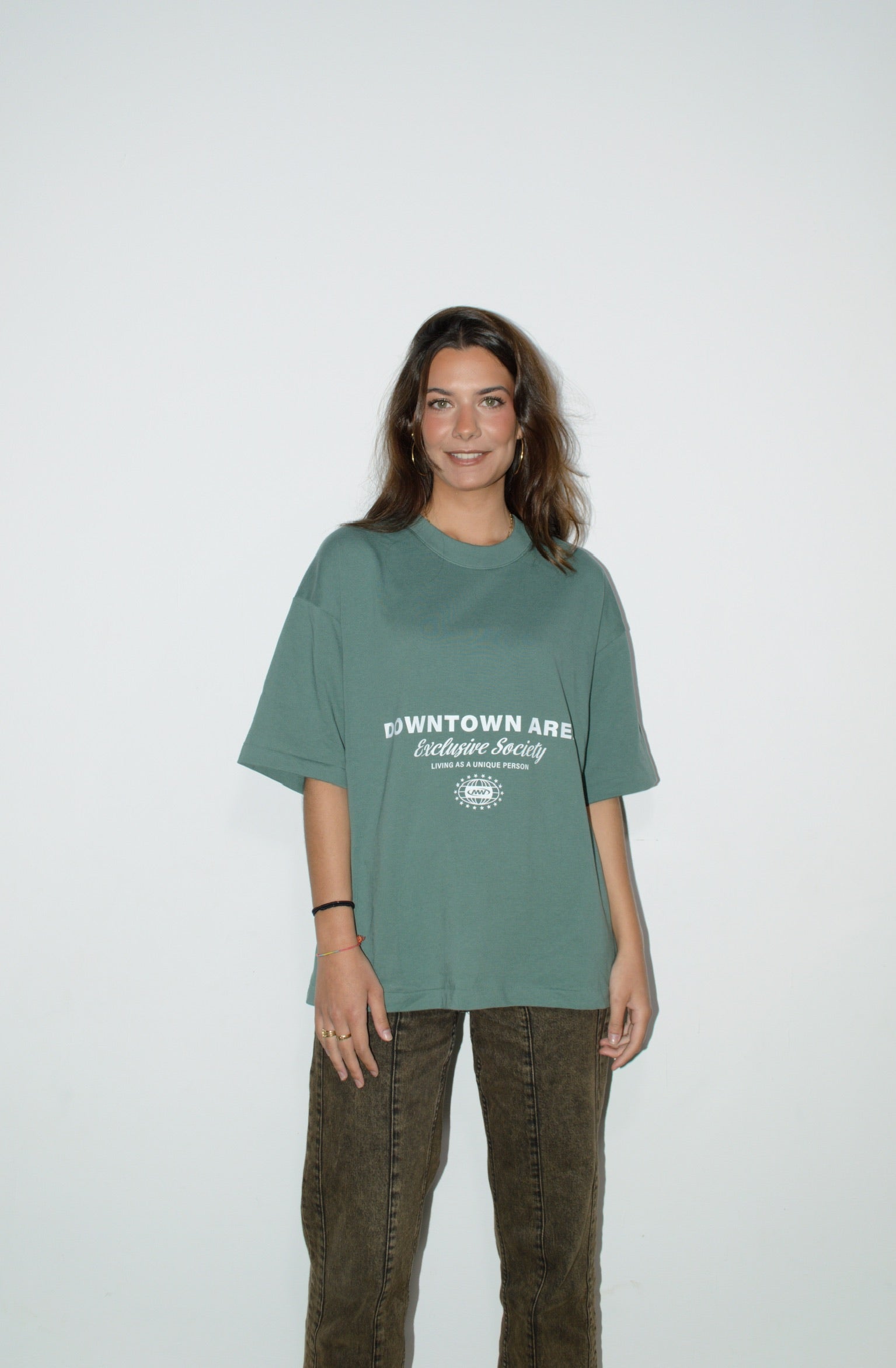 GREEN "EXCLUSIVE SOCIETY 3.1" T-SHIRT