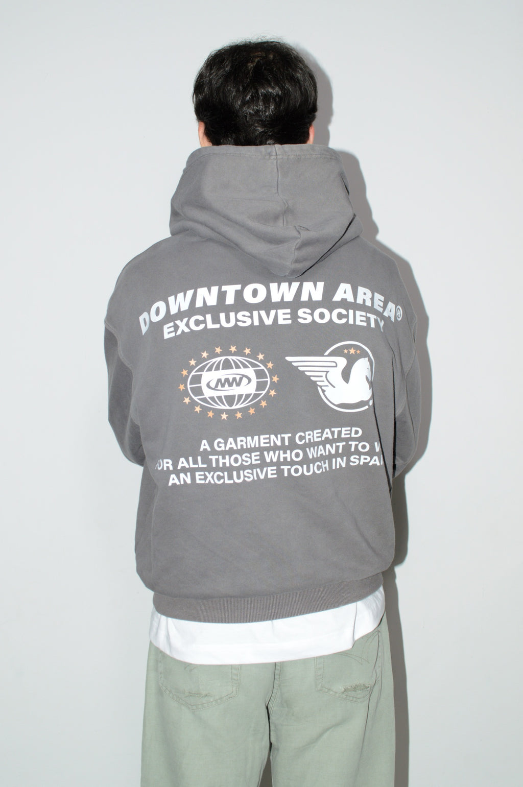 GREY "EXCLUSIVE SOCIETY 1.1" FULLZIP