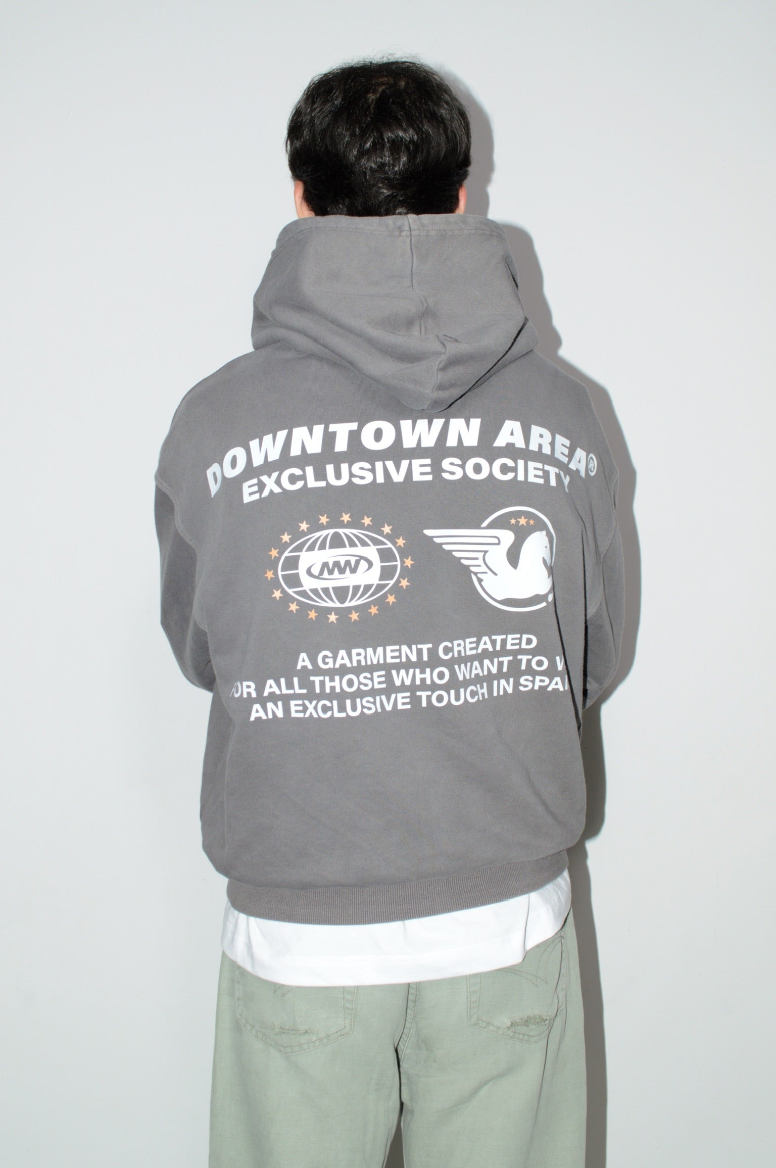 GREY "EXCLUSIVE SOCIETY 1.1" FULLZIP