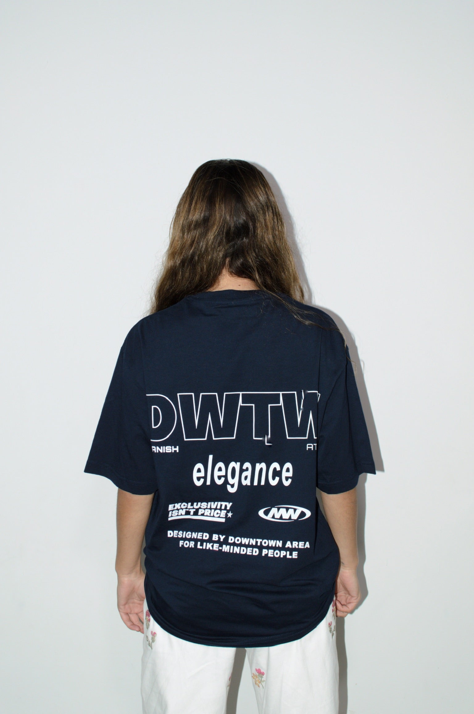 BLUE "ELEGANCE" T-SHIRT