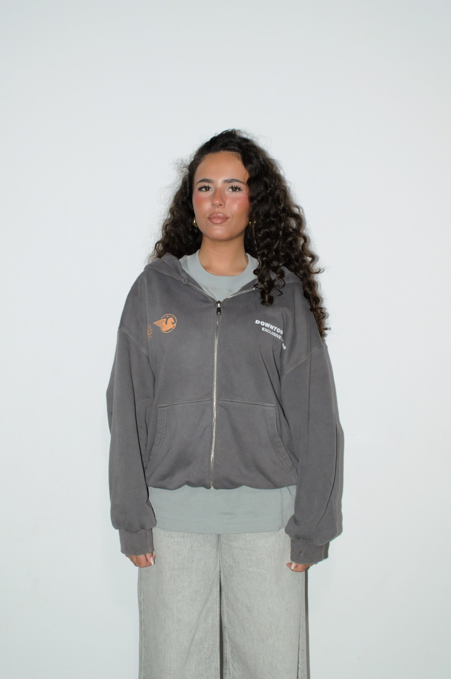 GREY "EXCLUSIVE SOCIETY 1.1" FULLZIP
