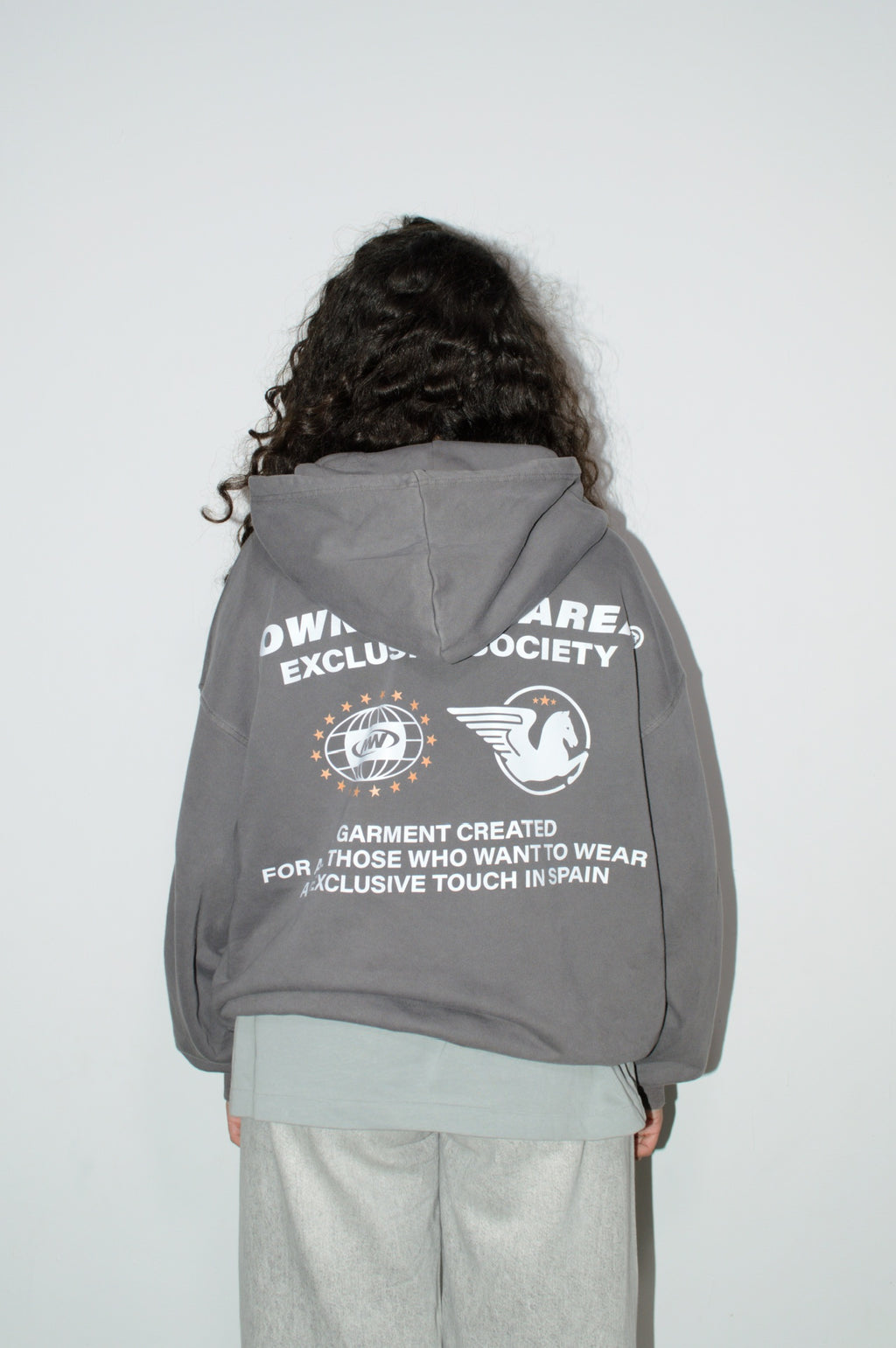 GREY "EXCLUSIVE SOCIETY 1.1" FULLZIP