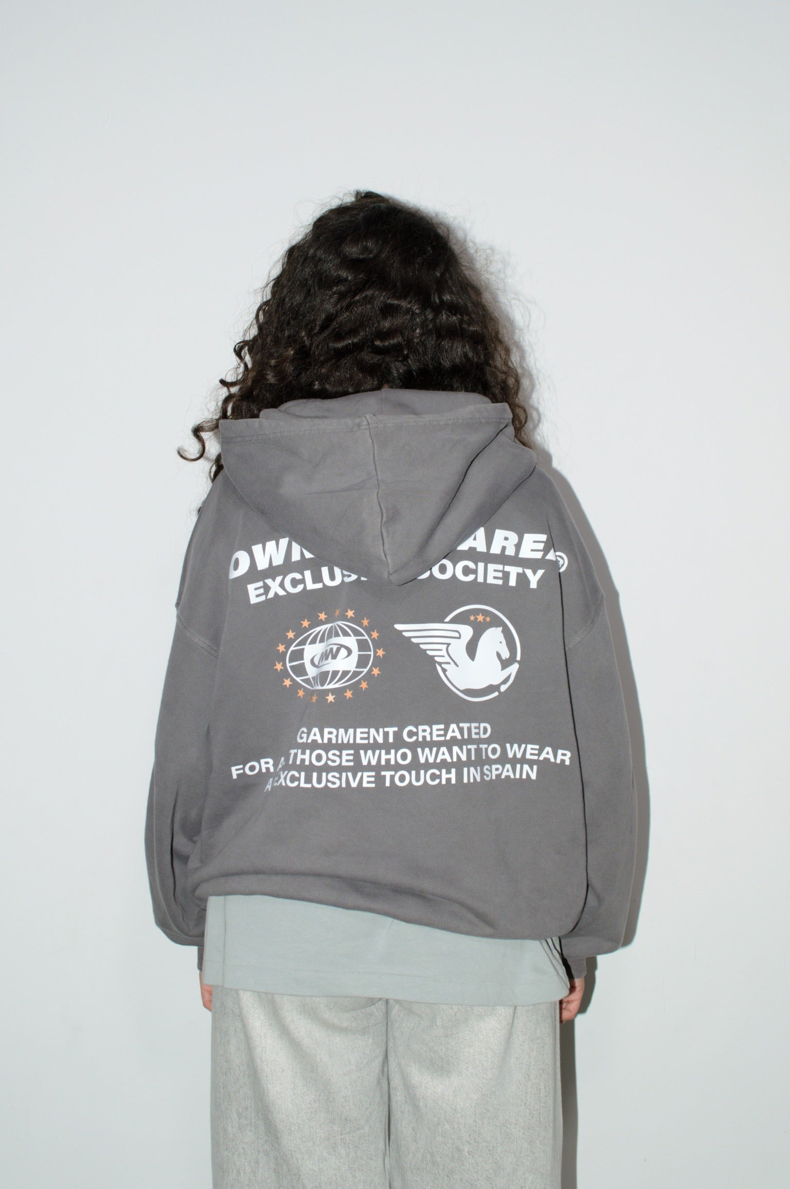 GREY "EXCLUSIVE SOCIETY 1.1" FULLZIP