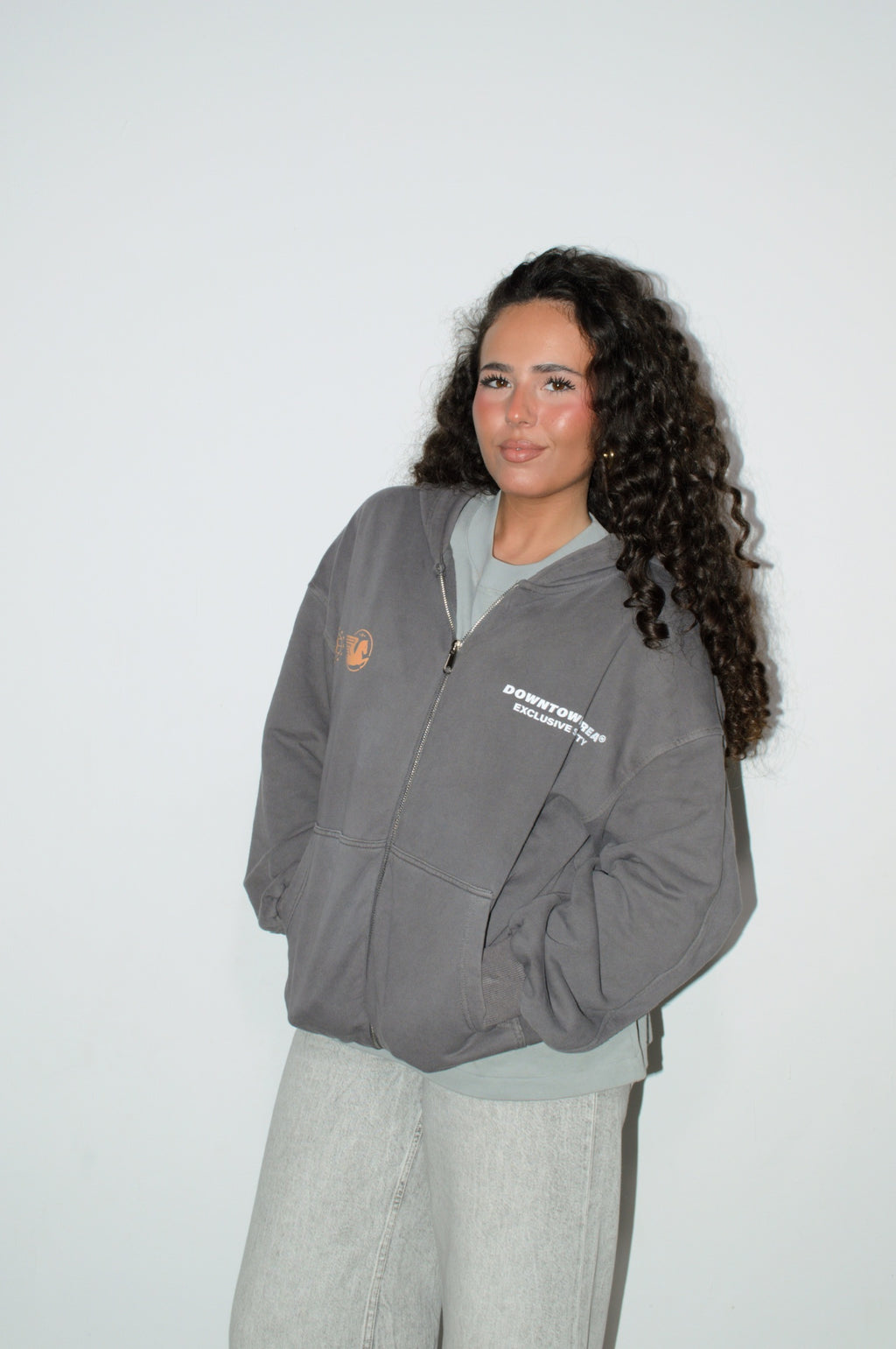 GREY "EXCLUSIVE SOCIETY 1.1" FULLZIP