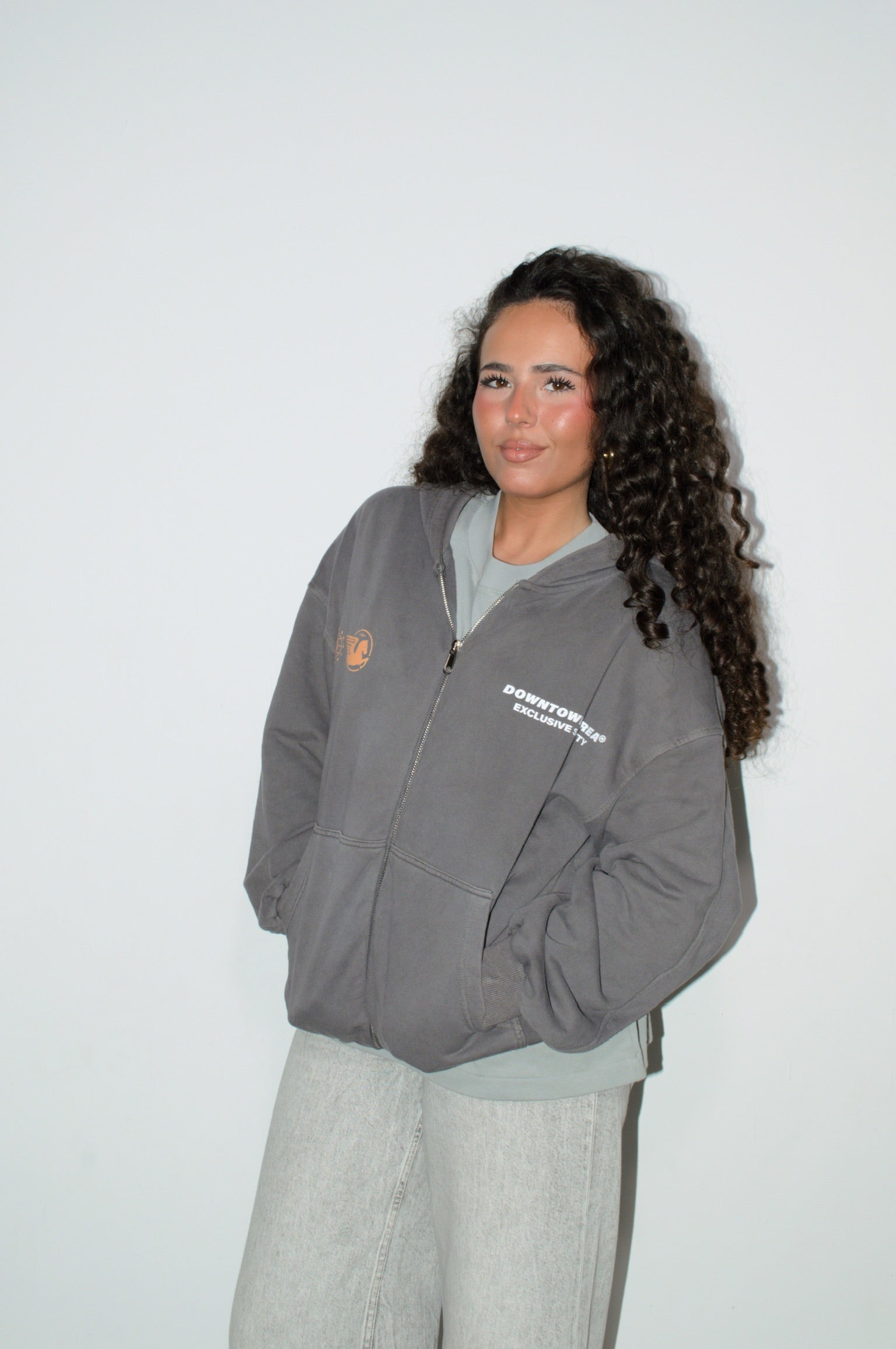 GREY "EXCLUSIVE SOCIETY 1.1" FULLZIP