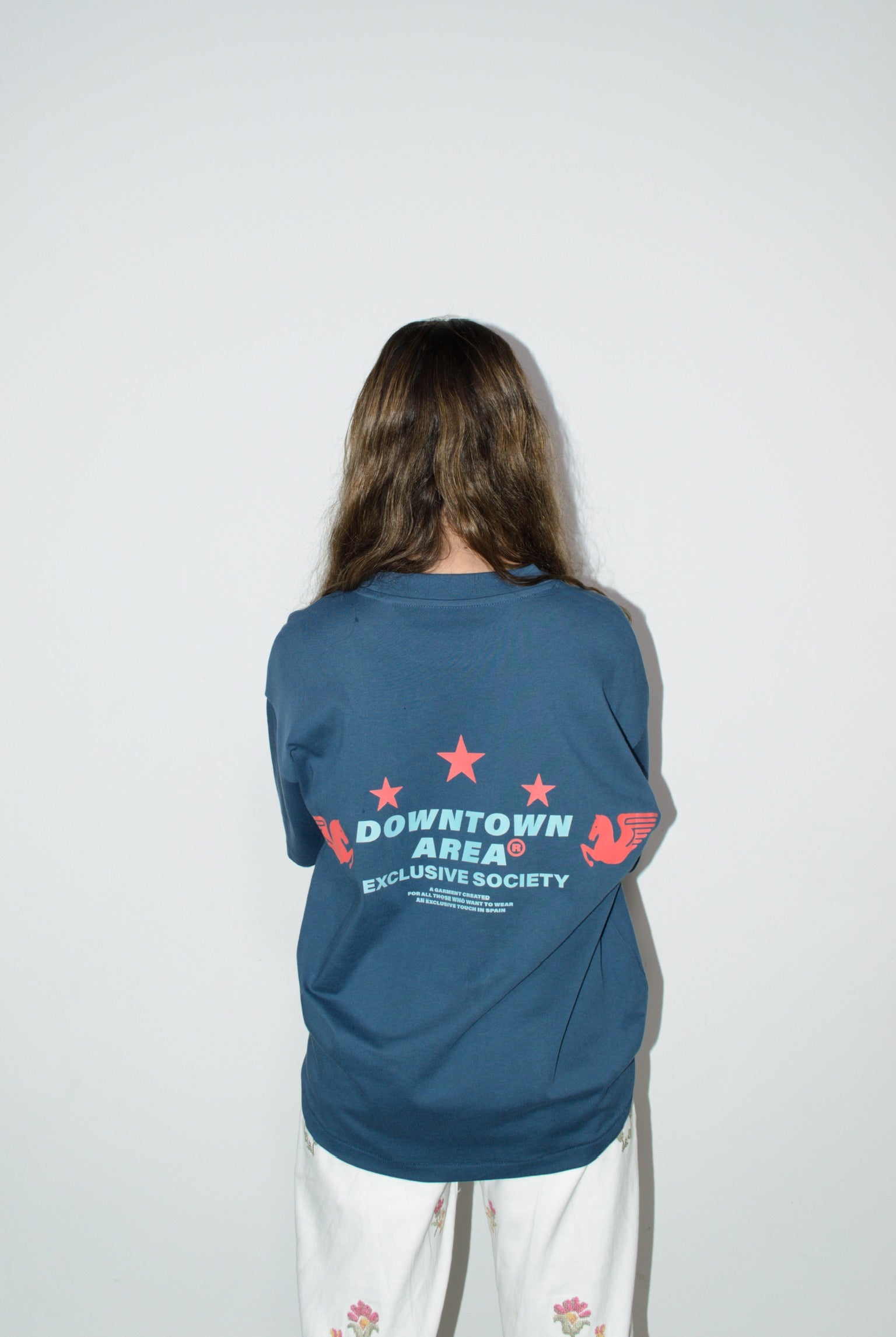 BLUE "EXCLUSIVE SOCIETY 2.1" T-SHIRT