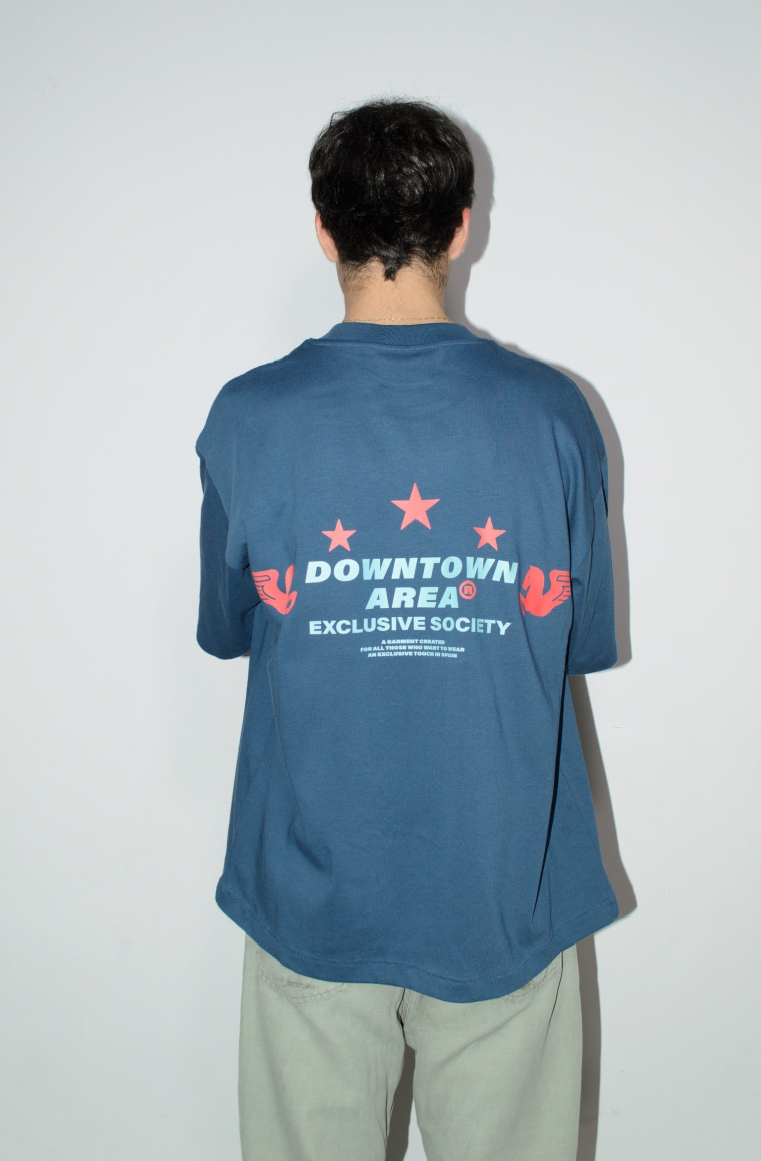 BLUE "EXCLUSIVE SOCIETY 2.1" T-SHIRT