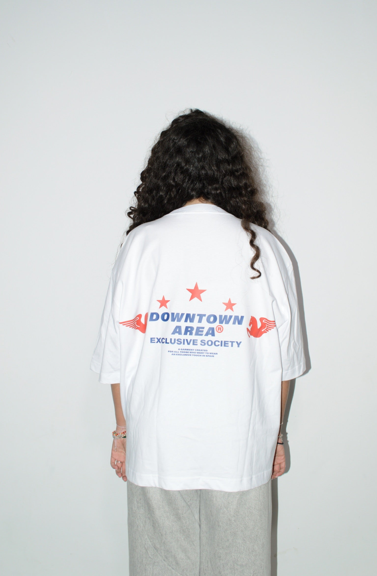 WHITE "EXCLUSIVE SOCIETY 2.1" T-SHIRT