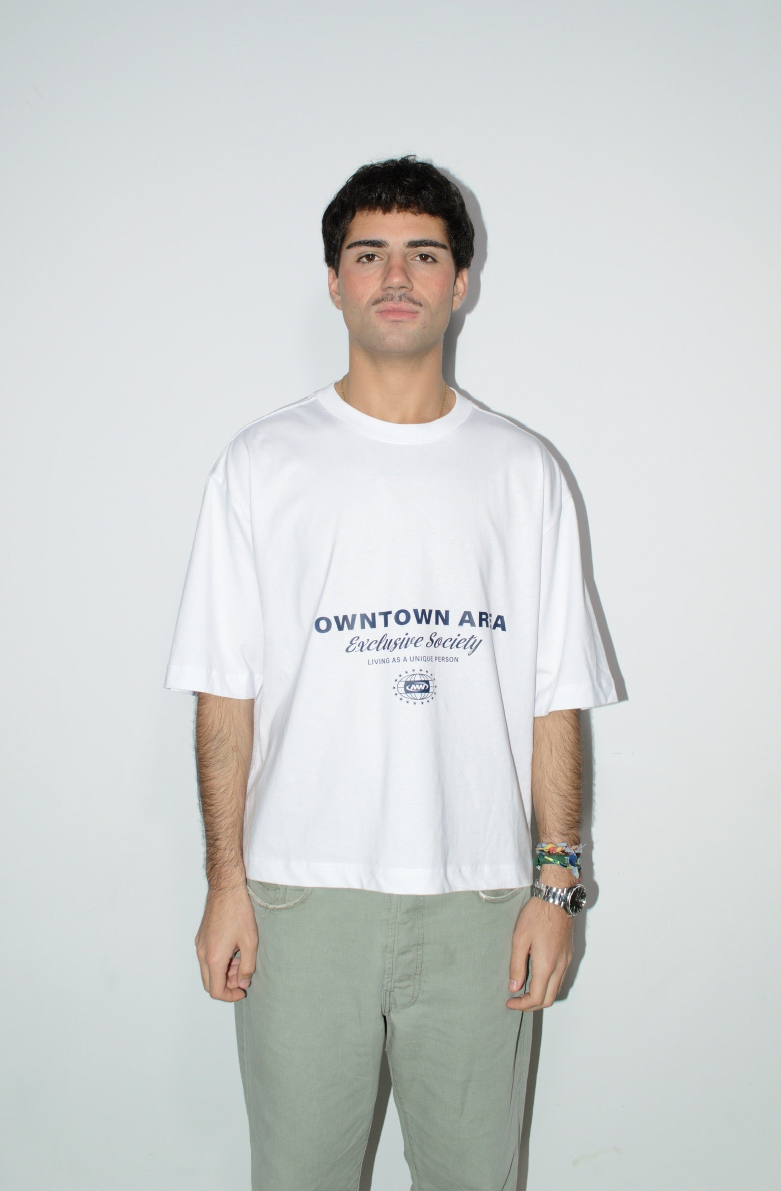 WHITE "EXCLUSIVE SOCIETY 3.1" T-SHIRT