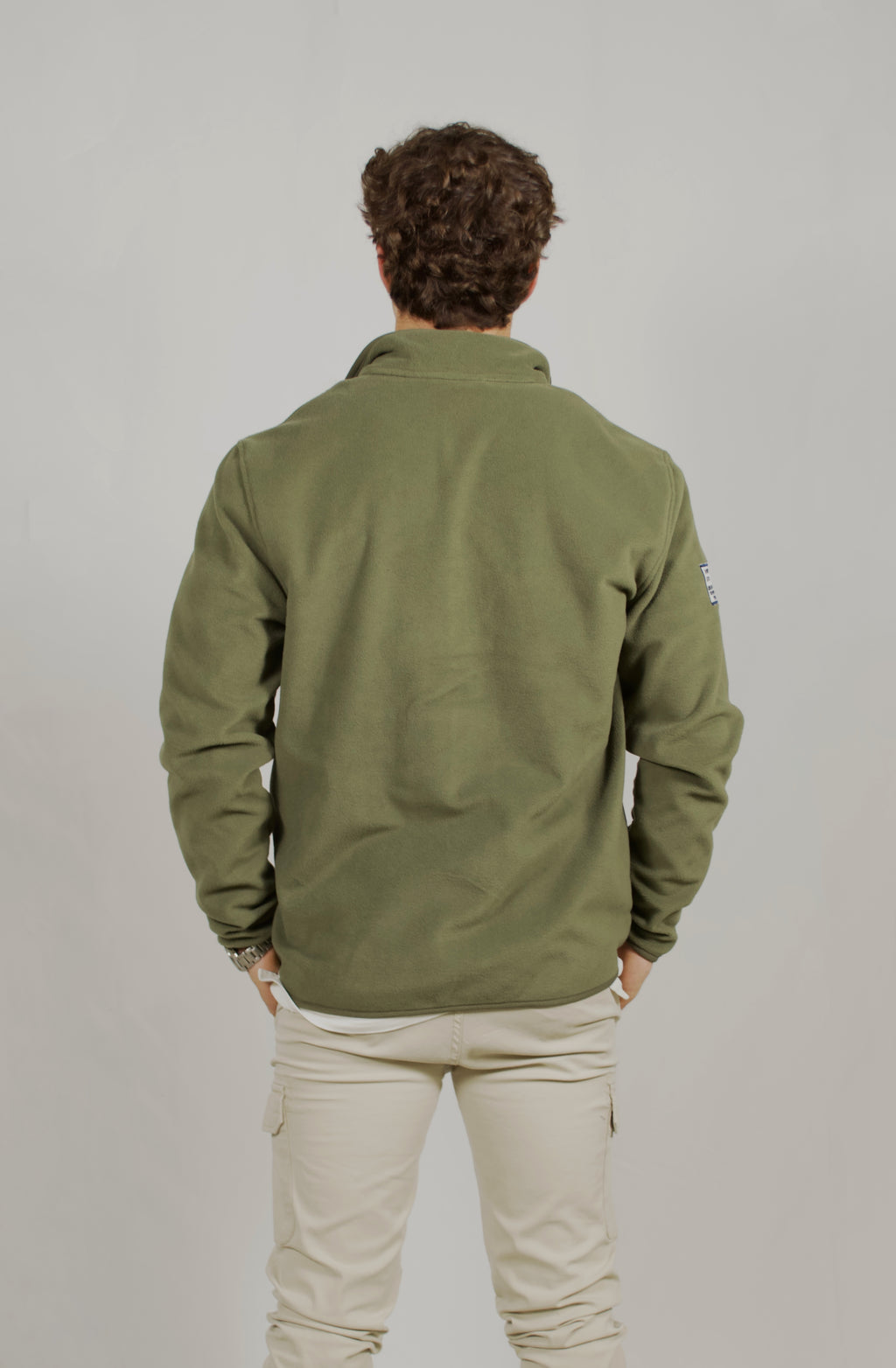 GREEN FLEECE JACKET