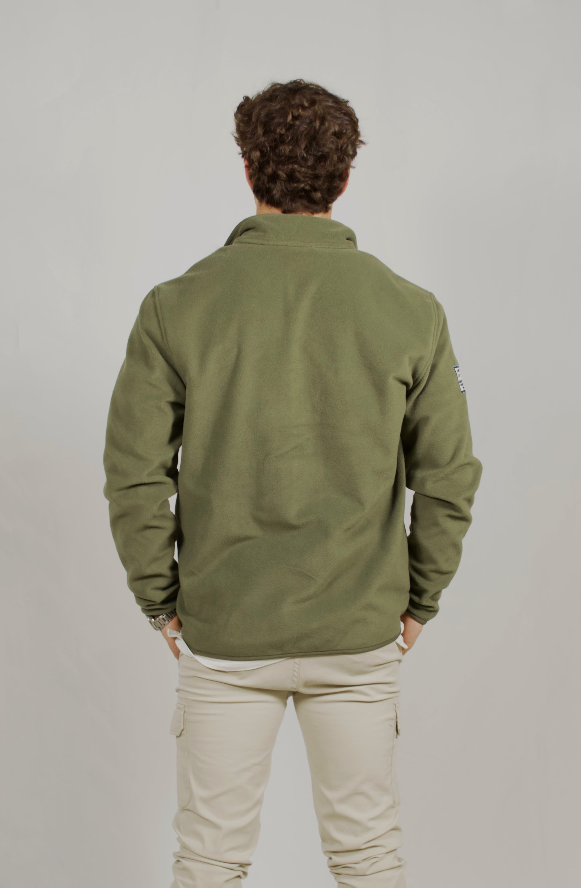 GREEN FLEECE JACKET