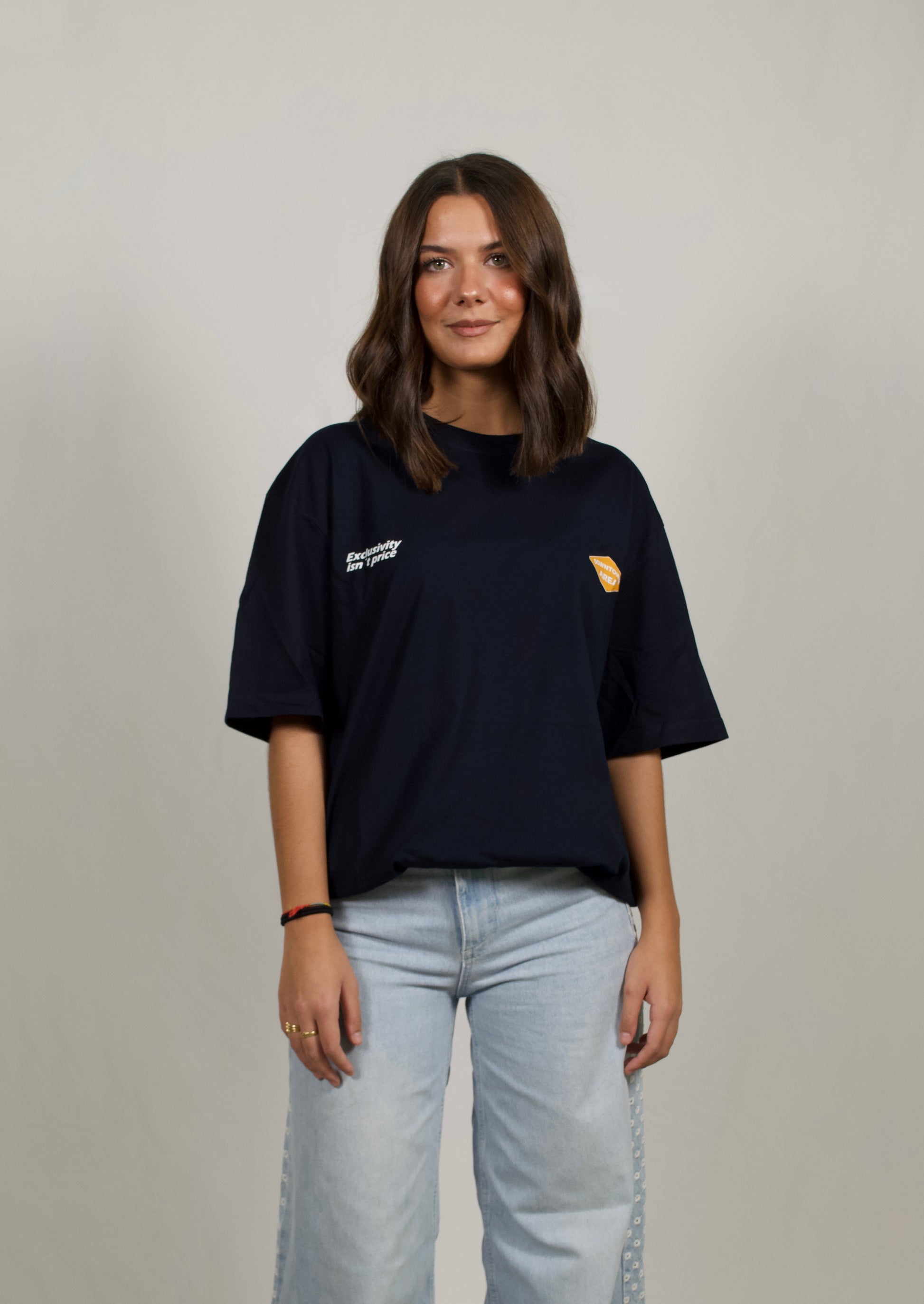 BLUE "DOWNTOWN AREA" T-SHIRT