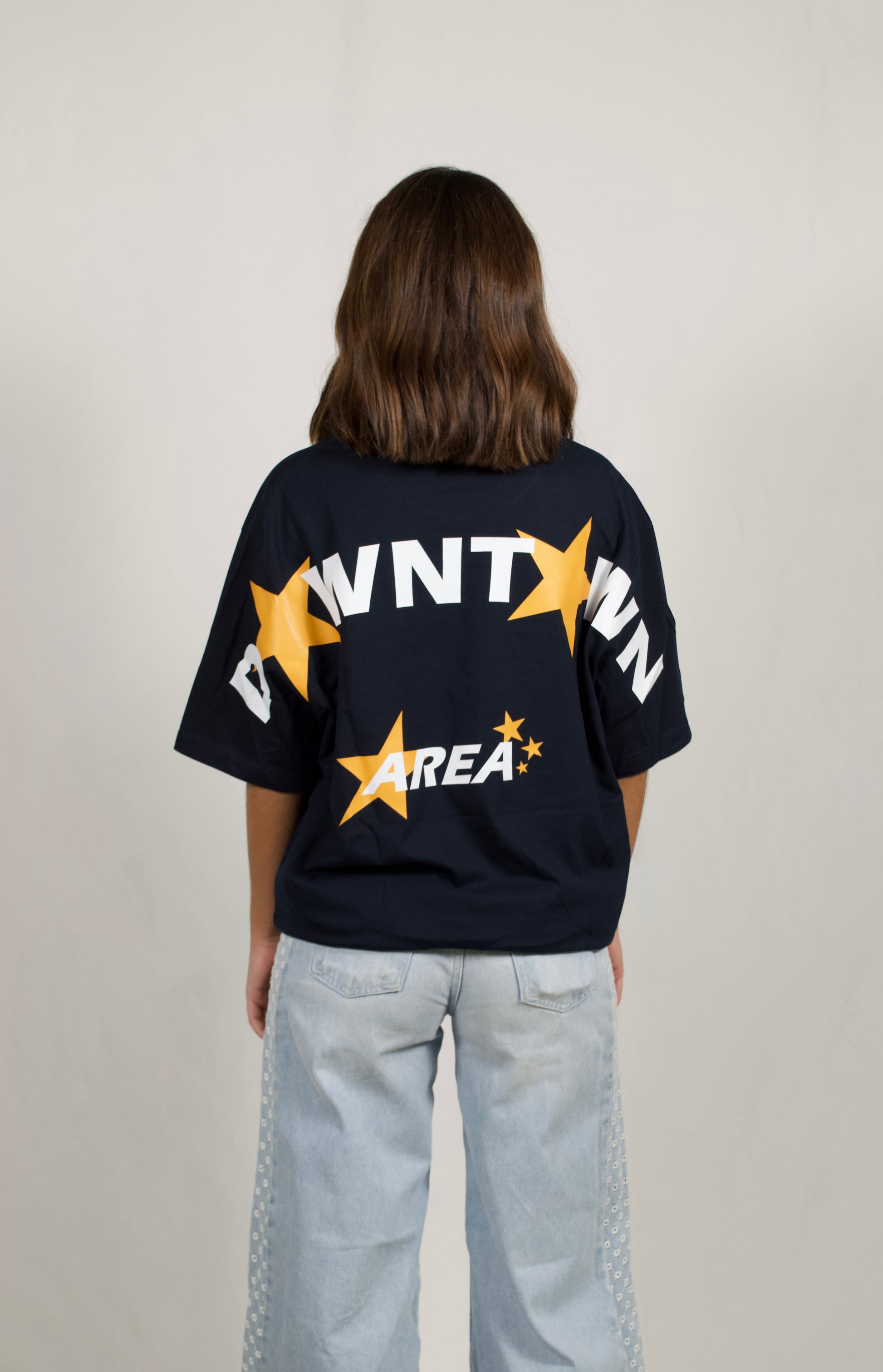 BLUE "DOWNTOWN AREA" T-SHIRT