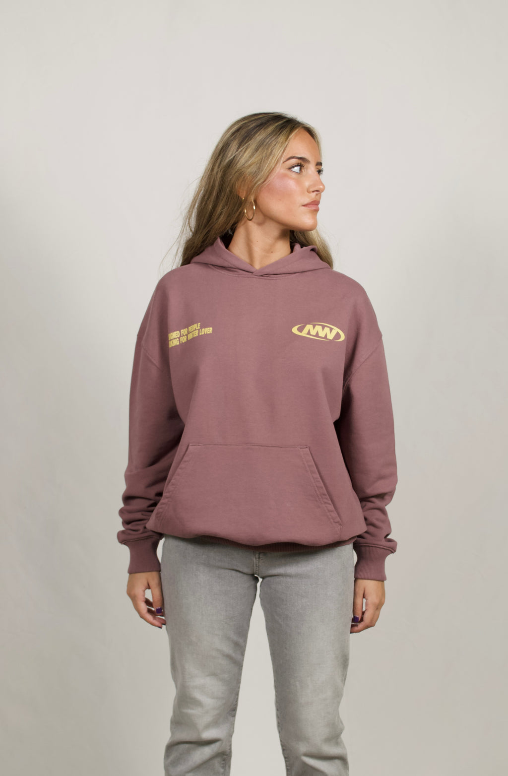 RED "WINTERLOVERS" HOODIE