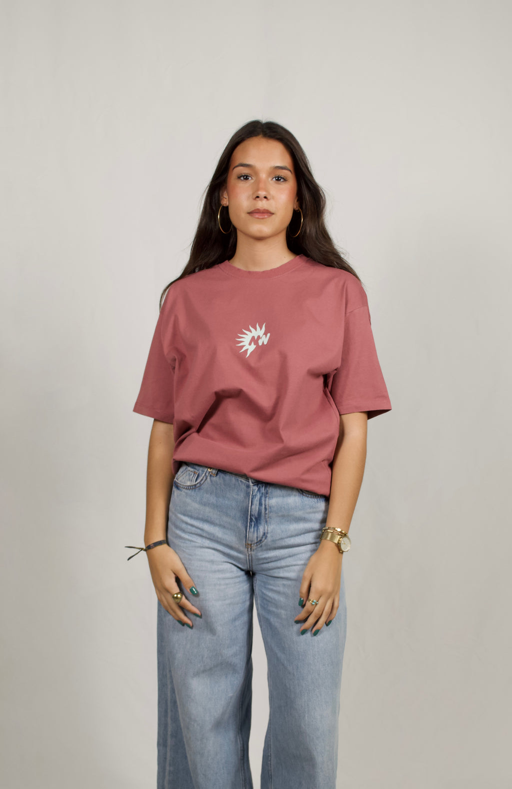 RED "SUMMER ENDS" T-SHIRT