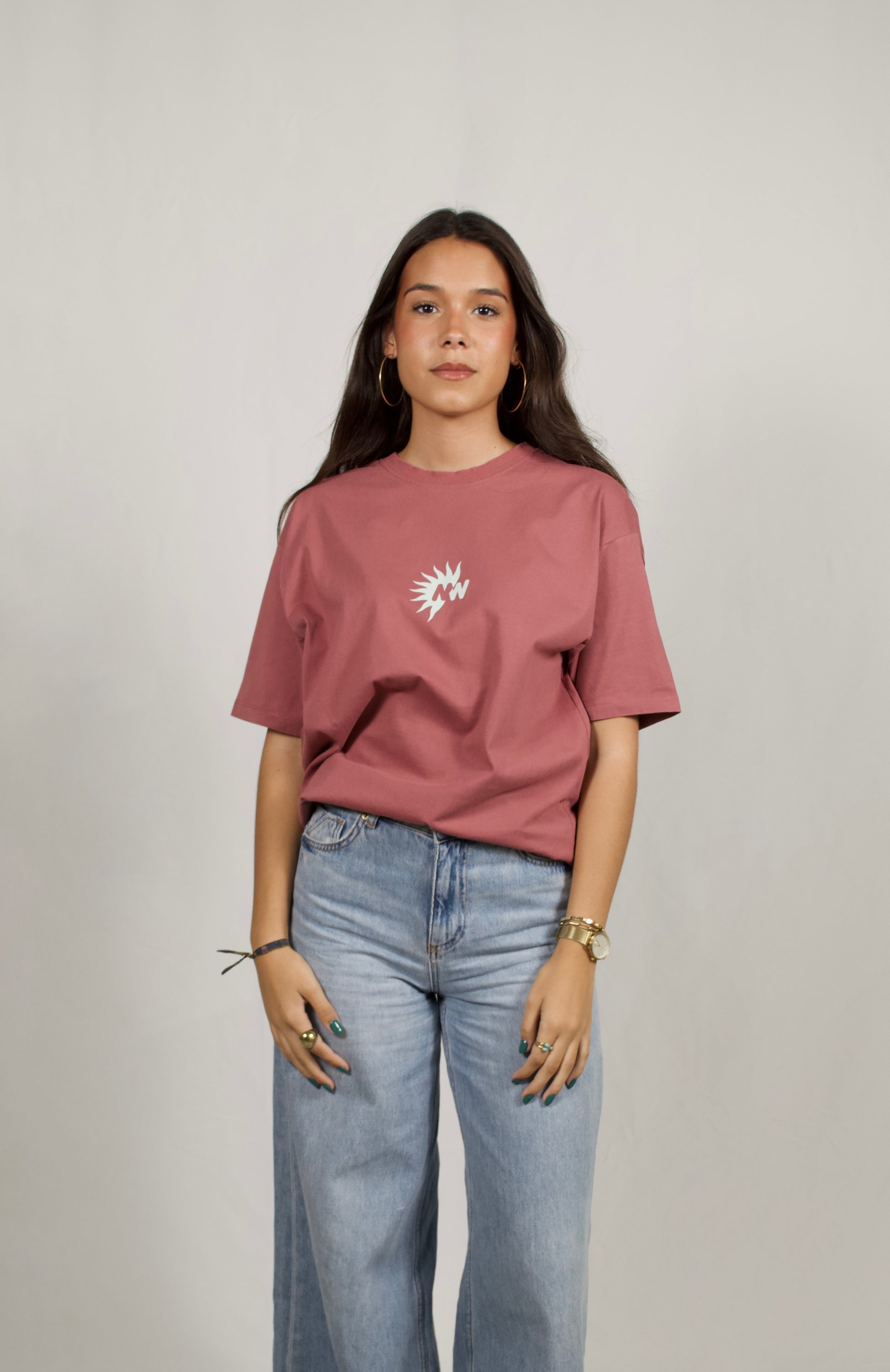 RED "SUMMER ENDS" T-SHIRT