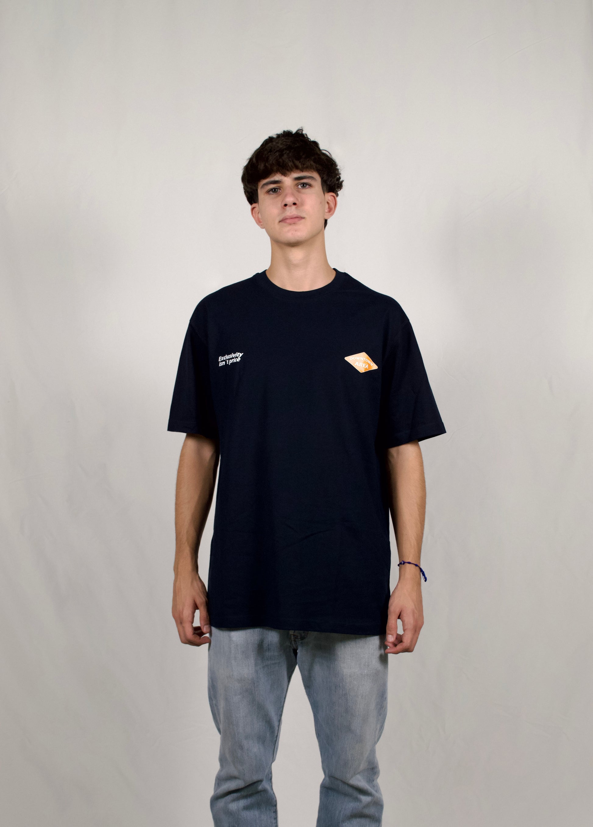 BLUE "DOWNTOWN AREA" T-SHIRT