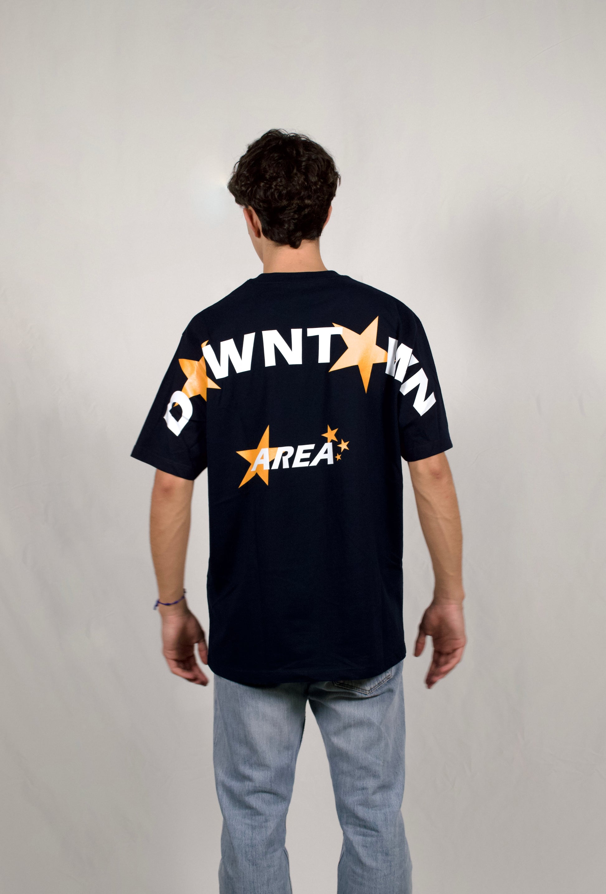 BLUE "DOWNTOWN AREA" T-SHIRT